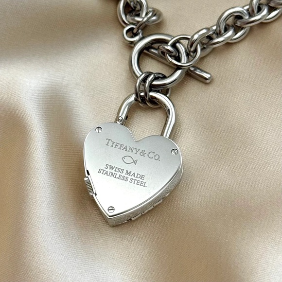 AUTHENTIC VINTAGE TIFFANY & CO. SILVER LOCKET WATCH - Picture 6 of 6